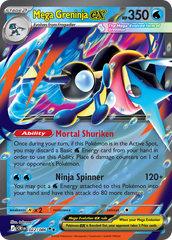 Mega Greninja ex - 22/86 - Chaos Rising