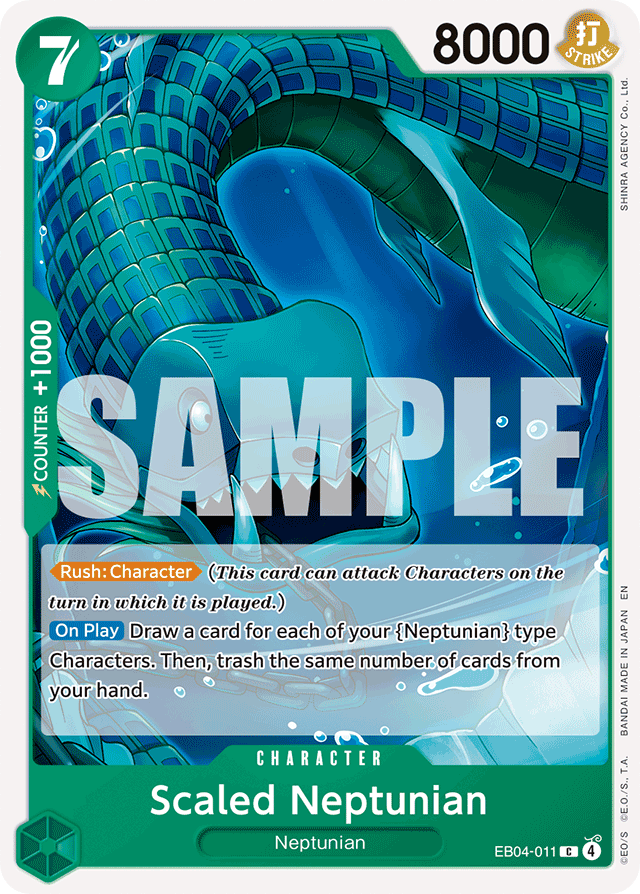 Scaled Neptunian - EB04-011 - Common - Egghead Crisis