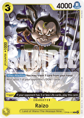 Raizo - OP06-112 - Common (Reprint) - Wings of the Captain