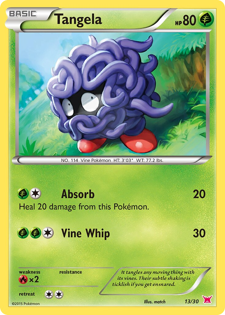 Tangela - 13/30 - XY Trainer Kit Latias