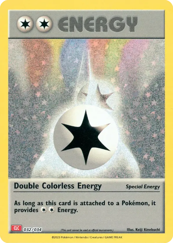 Double Colorless Energy - 32/34 - Pokémon TCG Classic - Charizard