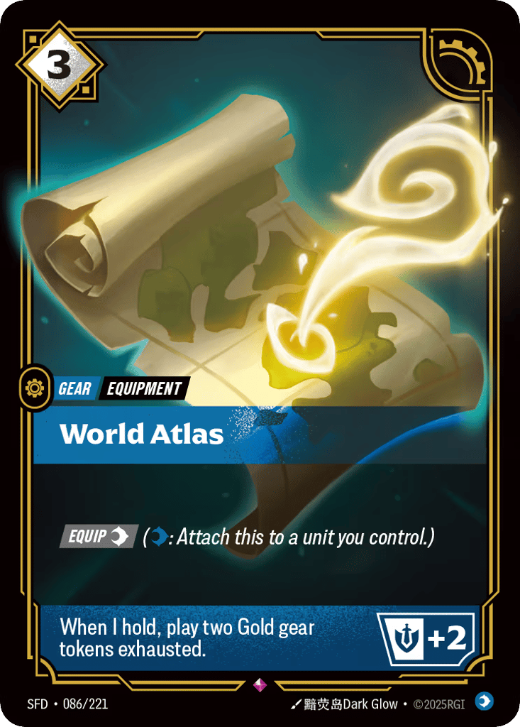 World Atlas - 086/221 - Rare - Spiritforged