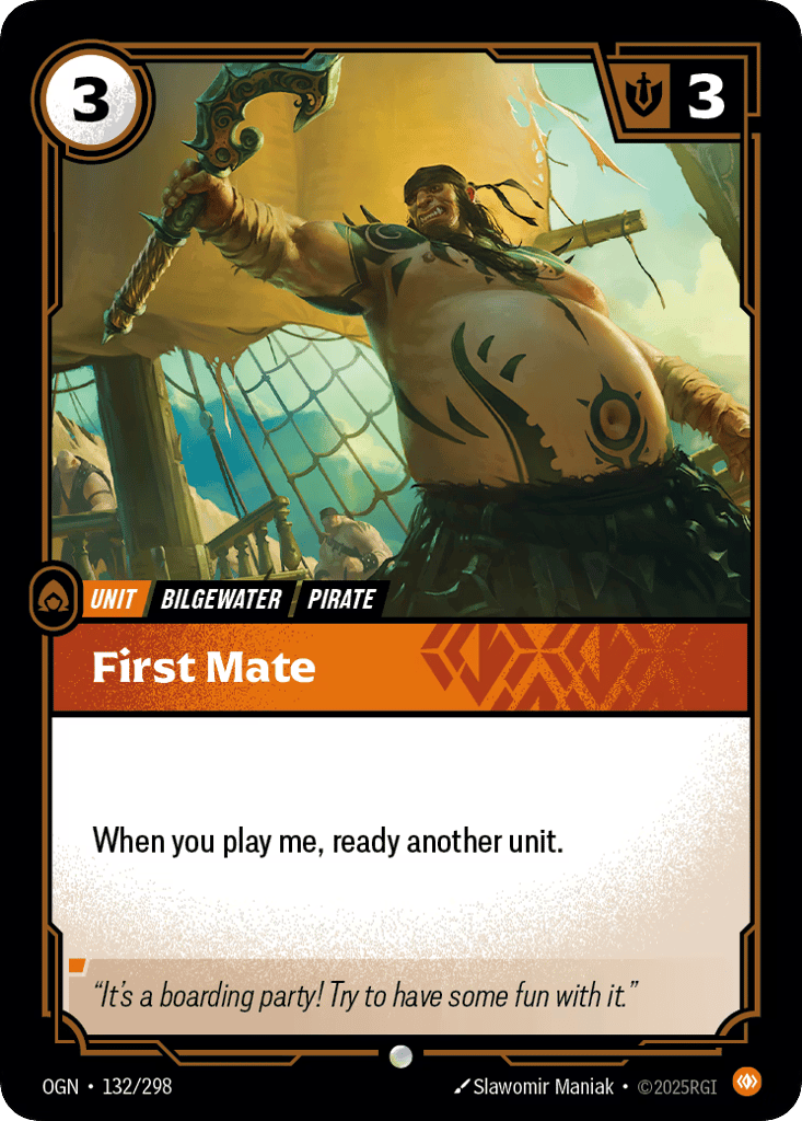 First Mate - 132/298 - Common - Origins