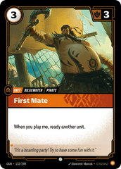 First Mate - 132/298 - Common - Origins
