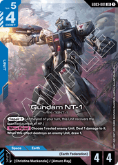 Gundam NT-1 - GD03-001 - Legend Rare - Steel Requiem