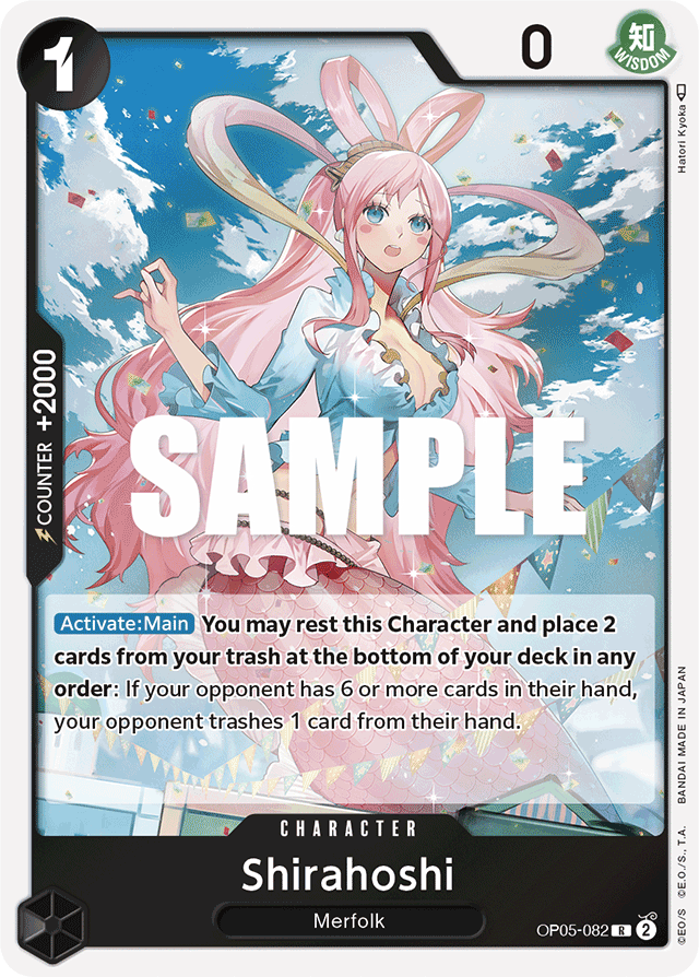 Shirahoshi - OP05-082 - Rare - Awakening of the New Era