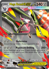 Mega Excadrill ex - 65/84 - Pitch Black