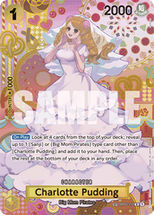 Charlotte Pudding - OP03-112 - Rare (Special Alternate Art) - Pillars of Strength