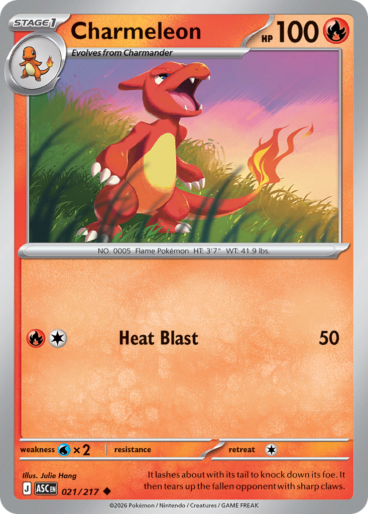 Charmeleon - 021/217 - Ascended Heroes