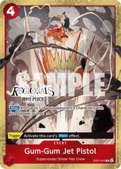 Gum-Gum Jet Pistol - ST01-015 - Common (Regional Participant Stamp) - Straw Hat Crew