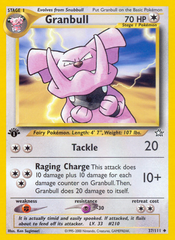 Granbull - 037/111 - Neo Genesis