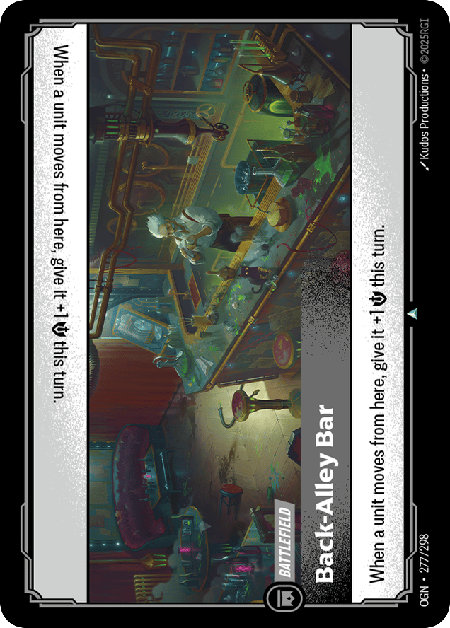 Back-alley Bar - 277/298 - Uncommon - Origins