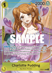 Charlotte Pudding - OP03-112 - Rare (Alternate Art) - Pillars of Strength