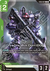 Ortega's Rick Dom (GQ) - ST06-007 - Common (Alternate Art) - Clan Unity