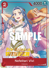 Nefeltari Vivi - ST01-009 - Common (Pre Release Winner Stamp) - Straw Hat Crew