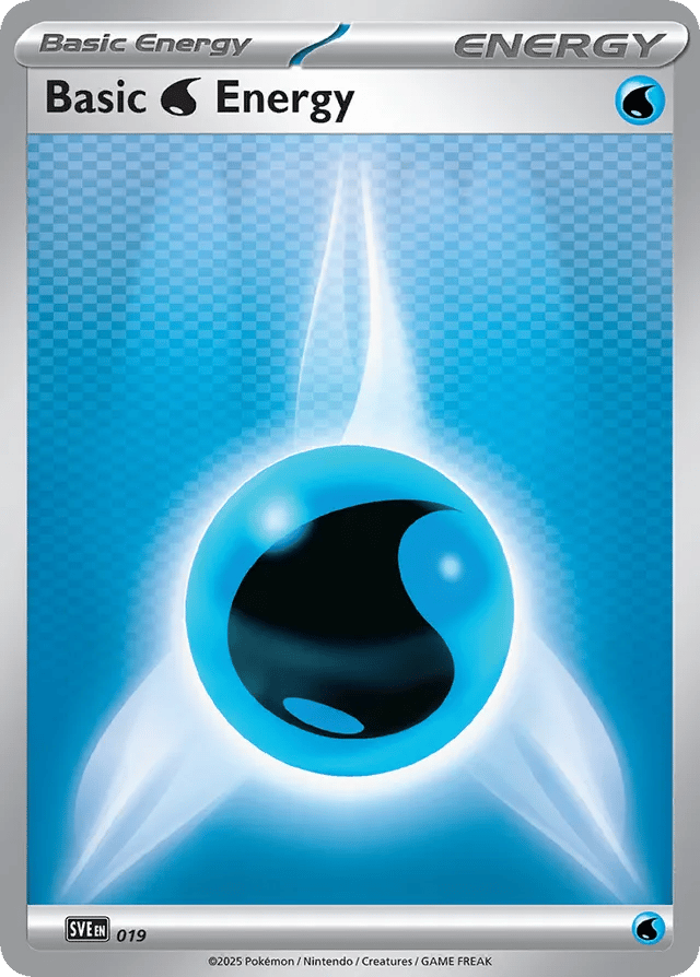 Basic Water Energy - 019 - Scarlet & Violet Energies