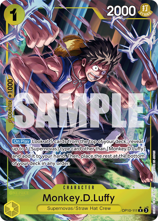 Monkey.D.Luffy - OP10-111 - Rare (Alternate Art) - Royal Blood