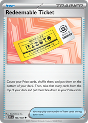 Redeemable Ticket - 156/159 - Journey Together