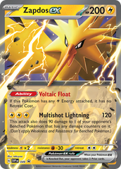 Zapdos ex - 049 - Scarlet & Violet Black Star Promos