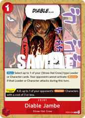Diable Jambe - ST01-016 - Common - Straw Hat Crew