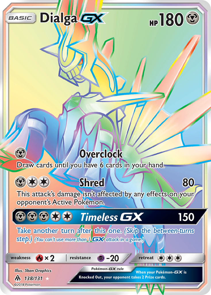 Dialga-GX - 138/131 - Forbidden Light