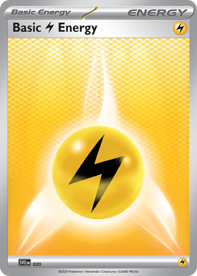 Basic Lightning Energy - 020 - Scarlet & Violet Energies