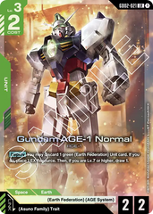 Gundam AGE-1 Normal - GD02-021 - Legend Rare - Dual Impact