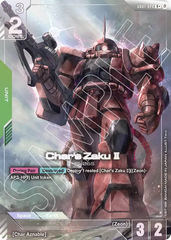Char's Zaku Ⅱ - GD01-026 - Rare - Newtype Rising