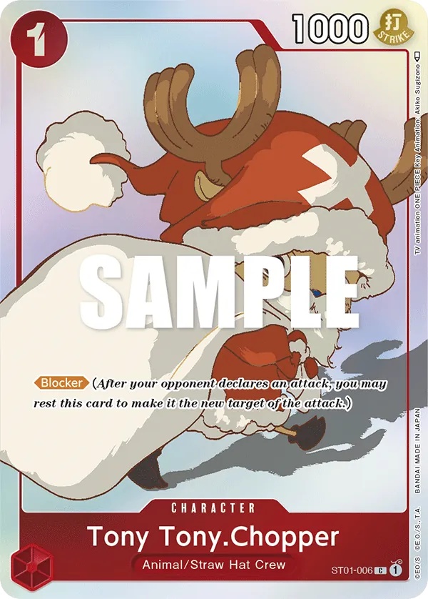 Tony Tony.Chopper - ST01-006 - Common (Gift Collection Alt Art) - Straw Hat Crew
