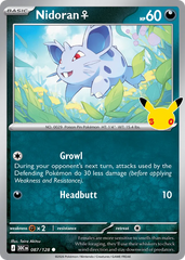Nidoran ♀ - 087/128 - 30th Celebration
