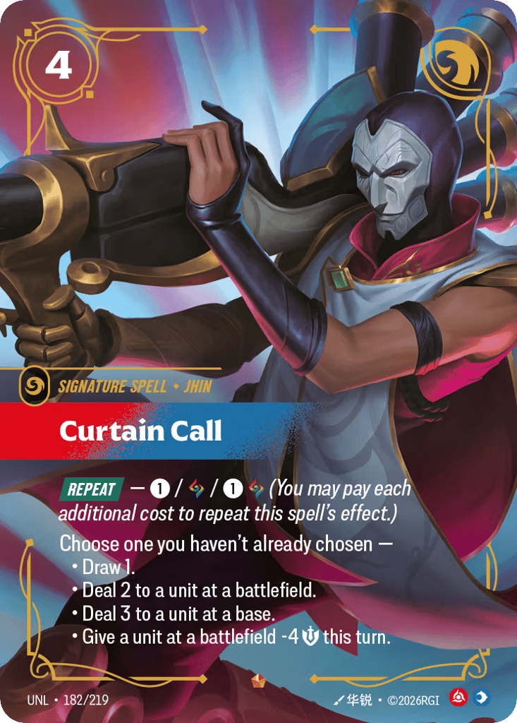 Curtain Call - 182/219 - Epic - Unleashed