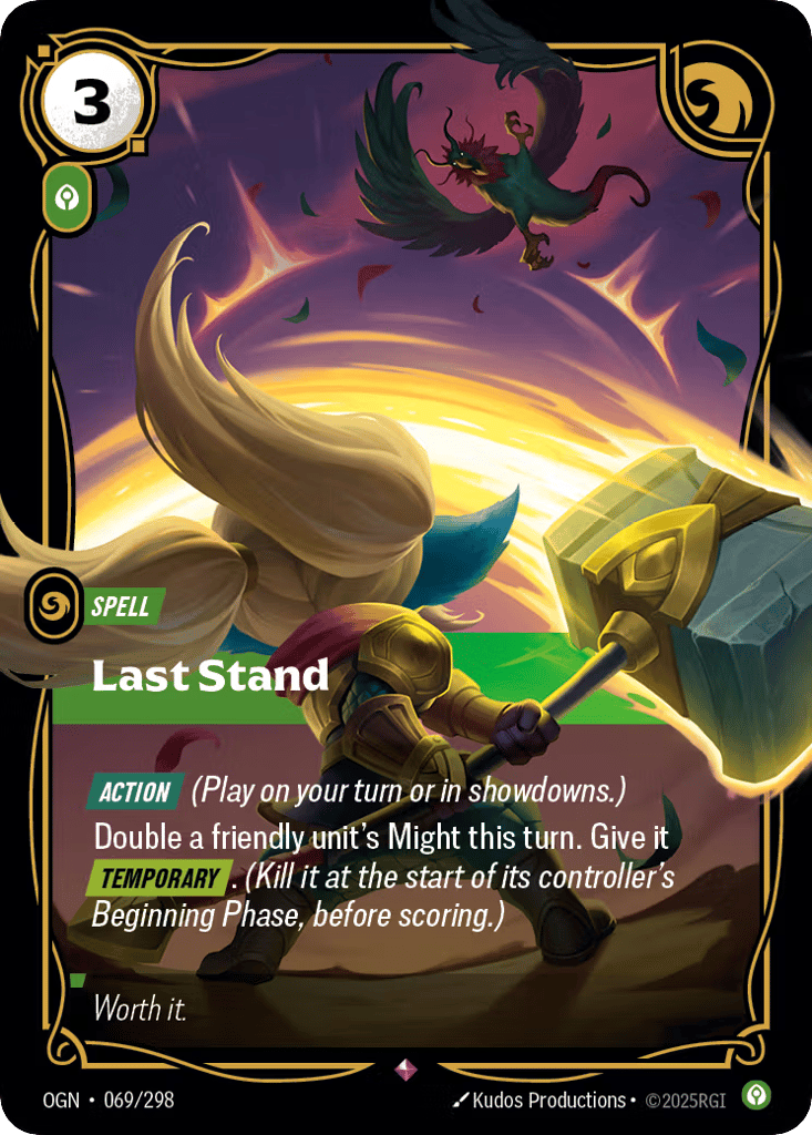 Last Stand - 069/298 - Rare - Origins