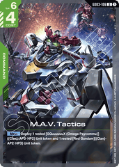 M.A.V. Tactics - GD03-106 - Uncommon - Steel Requiem