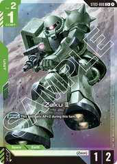 Zaku Ⅱ - ST03-008 - Common (Alternate Art) - Zeon's rush