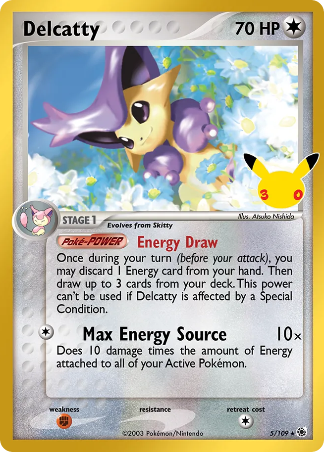 Delcatty - 005/109 - 30th Celebration: Classic Collection