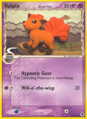 Vulpix δ - 070/101 - Dragon Frontiers