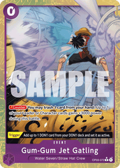Gum-Gum Jet Gatling - OP03-072 - Rare (Alternate Art) - Pillars of Strength