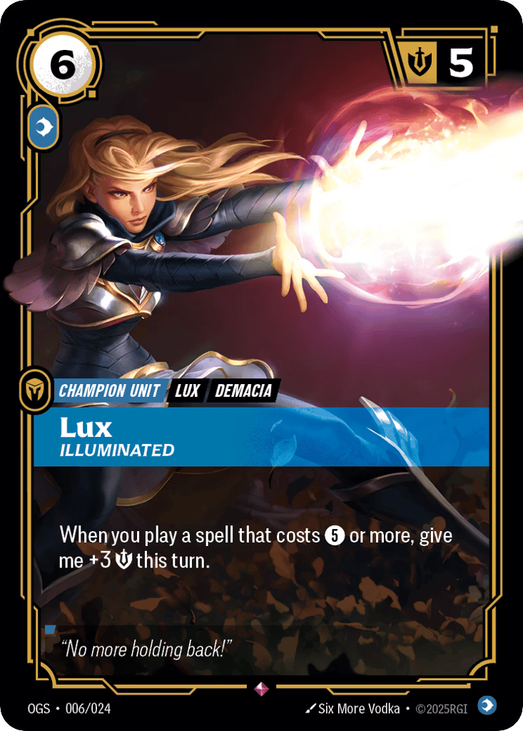 Lux, Illuminated - 006/024 - Rare - Proving Grounds
