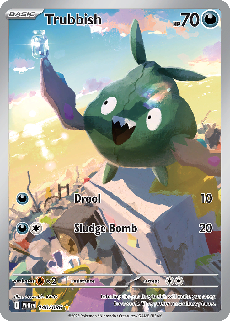 Trubbish - 140/86 - White Flare