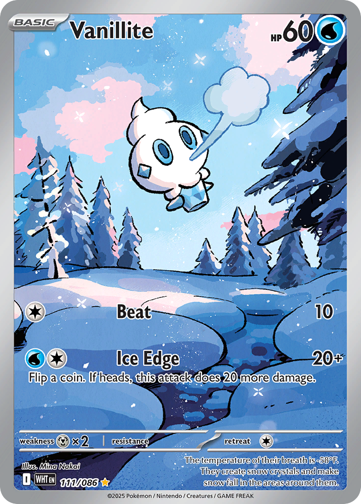 Vanillite - 111/86 - White Flare