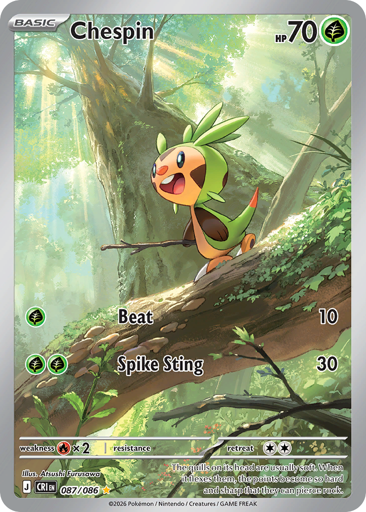 Chespin - 87/86 - Chaos Rising