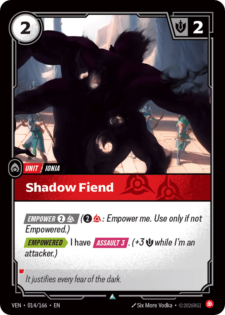 Shadow Fiend - 014/166 - Uncommon - Vendetta