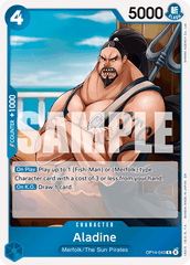 Aladine - OP14-043 - Rare - The Azure Sea's Seven