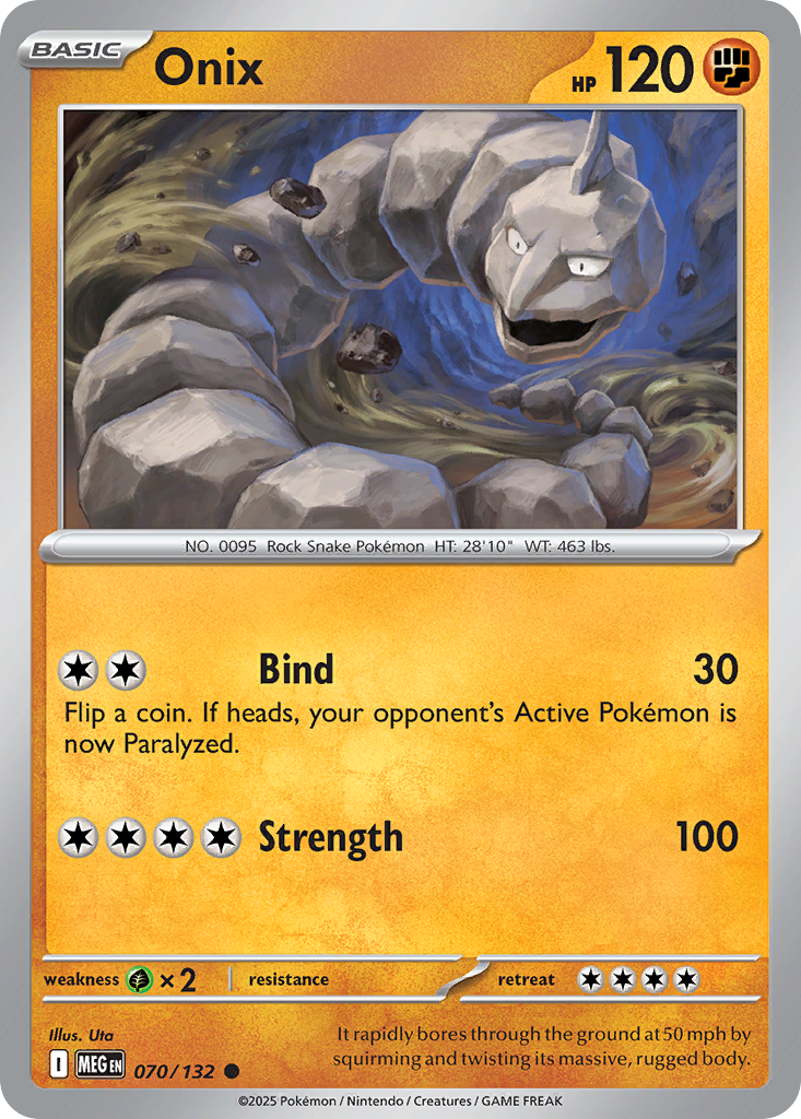 Onix - 070/132 - Mega Evolution