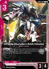 Chaos Gundam (MA Mode) - GD05-045 - Common - Freedom Ascension