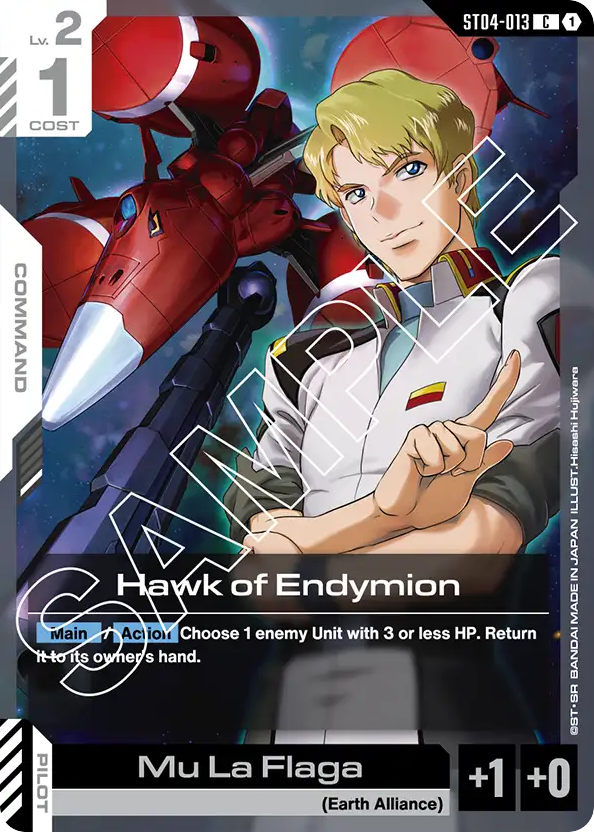 Hawk of Endymion - ST04-013 - Common - SEED Strike