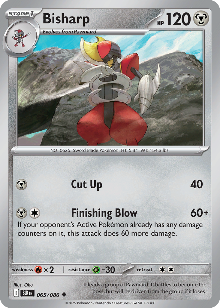 Bisharp - 65/86 - Black Bolt