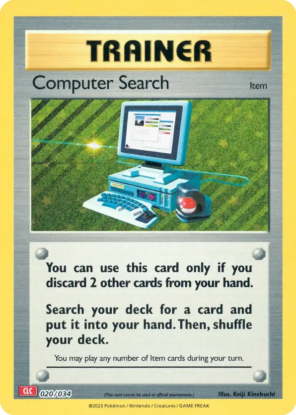 Computer Search - 20/34 - Pokémon TCG Classic - Charizard