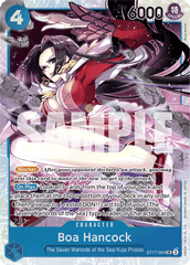 Boa Hancock - ST17-004 - Super Rare - BLUE Donquixote Doflamingo