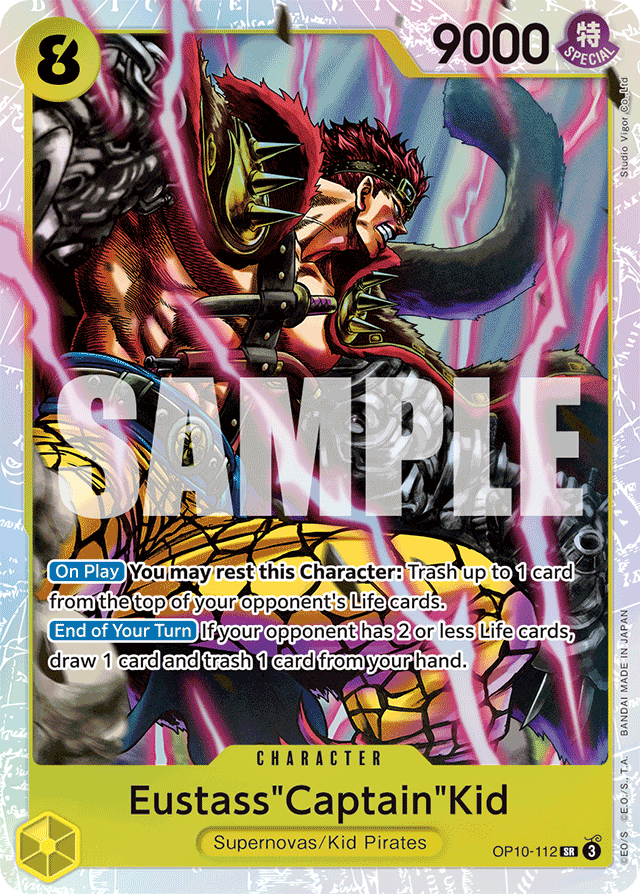 Eustass"Captain"Kid - OP10-112 - Super Rare - Royal Blood